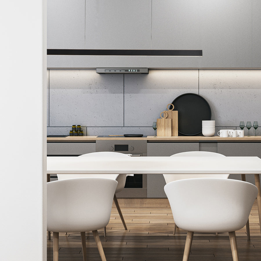 Brightline 4202zw – strakke hanglamp voor boven je tafel, bar of kookeiland