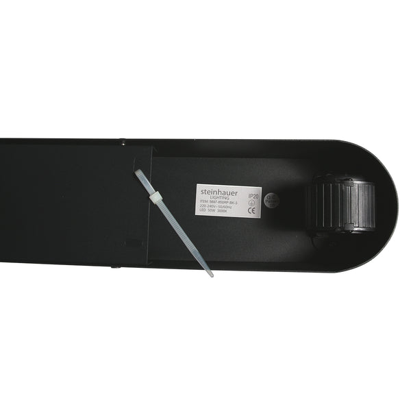 Zwarte hanglamp Mykty 4204 – Twee zwevende cirkels, individueel in hoogte verstelbaar, 6000 lumen, 2700K