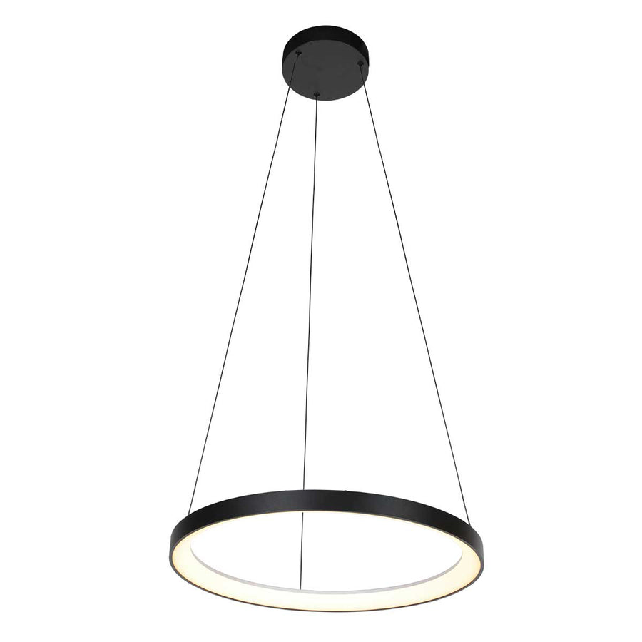 Zwarte hanglamp lumex 4206zw – modern design met krachtige led-verlichting