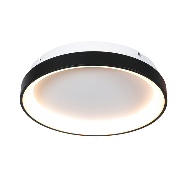 Zwarte plafondlamp lumex 4207zw – stijlvol design met krachtige led-verlichting