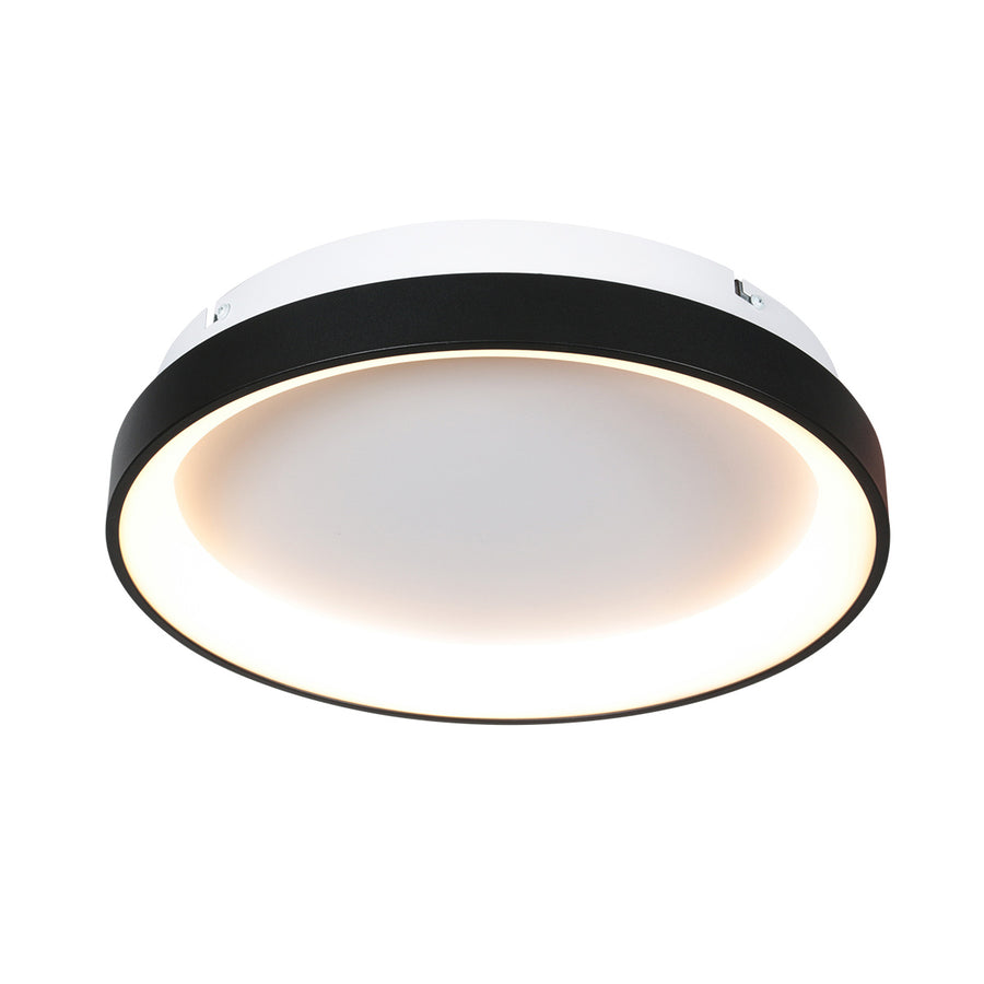 Zwarte plafondlamp lumex 4207zw – stijlvol design met krachtige led-verlichting