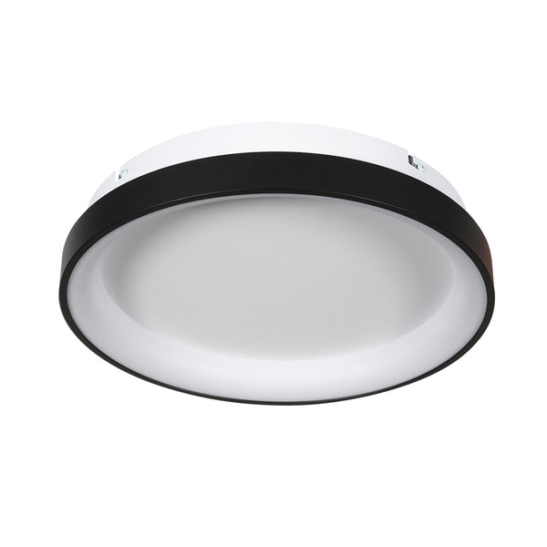 Zwarte plafondlamp lumex 4207zw – stijlvol design met krachtige led-verlichting