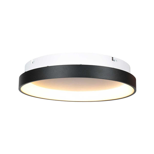 Zwarte plafondlamp lumex 4207zw – stijlvol design met krachtige led-verlichting