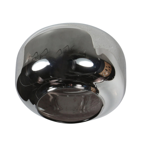 Zwarte 3-lichts plafondspot tenebris 4210zw – stijlvolle verlichting met smoke glas