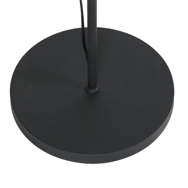 Zwarte 2-lichts vloerlamp tenebris 4213zw – elegante verlichting met luxe uitstraling