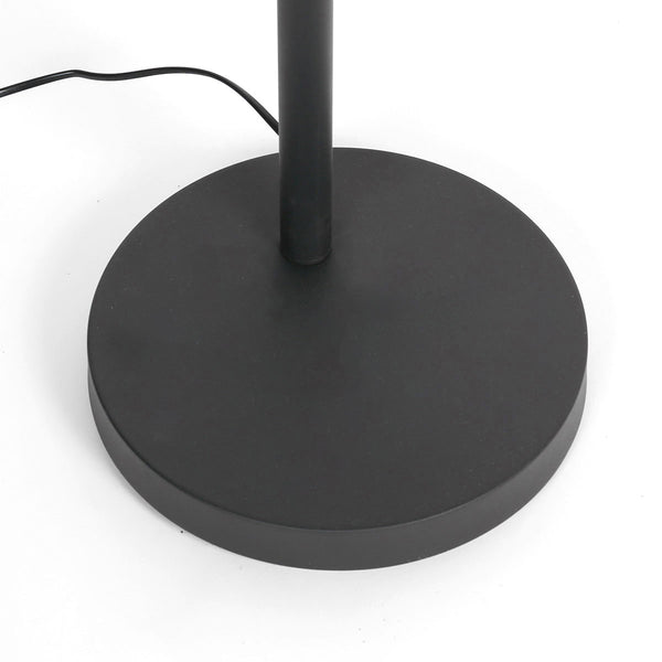 Zwarte 5-lichts vloerlamp tenebris 4214zw – luxe en sfeervolle verlichting