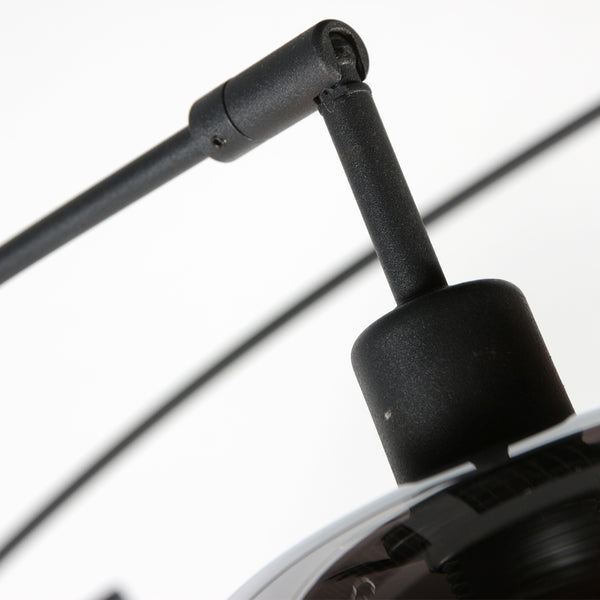 Zwarte 5-lichts vloerlamp tenebris 4214zw – luxe en sfeervolle verlichting