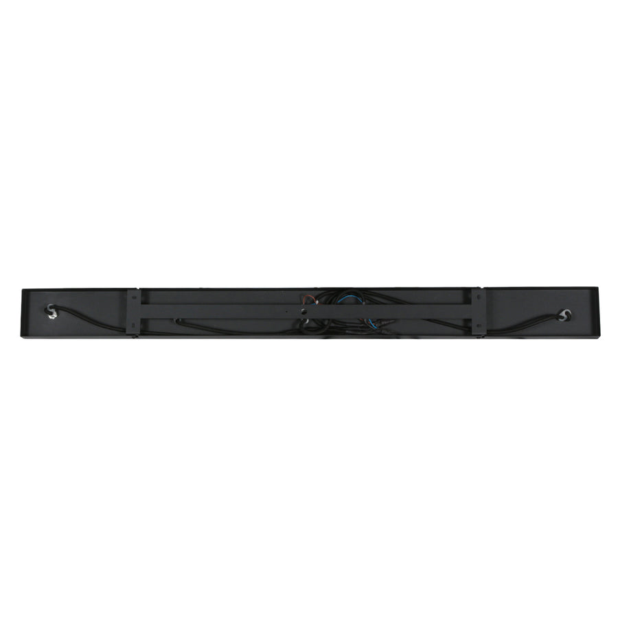Zwarte vijflichts Hanglamp DownLume 4216ZW met GU10 fitting