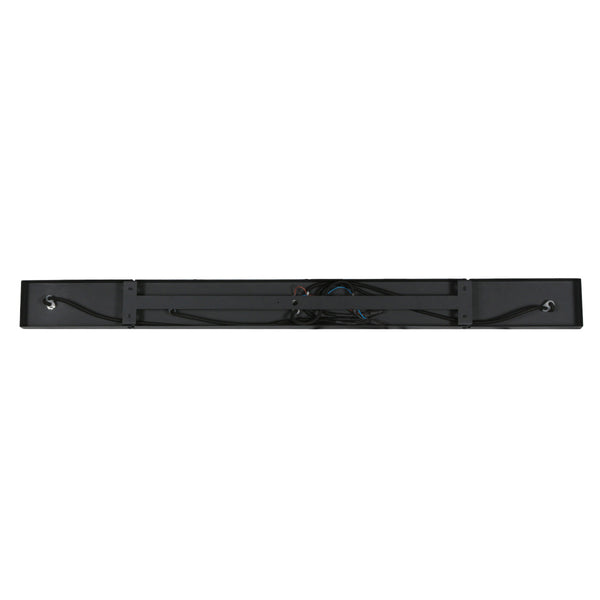 Zwarte vijflichts Hanglamp DownLume 4216ZW met GU10 fitting
