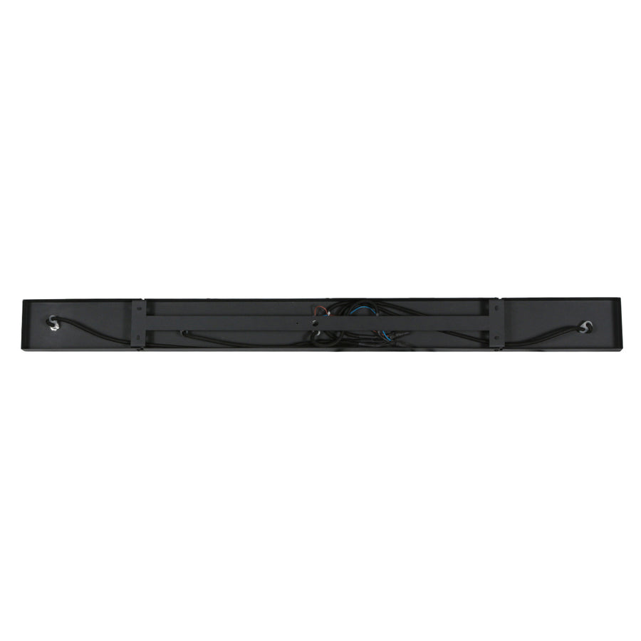 Zwarte vijflichts Hanglamp DownLume 4216ZW met GU10 fitting