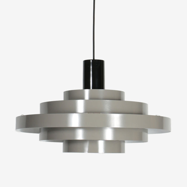 Grijze Hanglamp Halo Cirque 4217GR – Uniek Lichtspel met Elegante Metalen Ringen