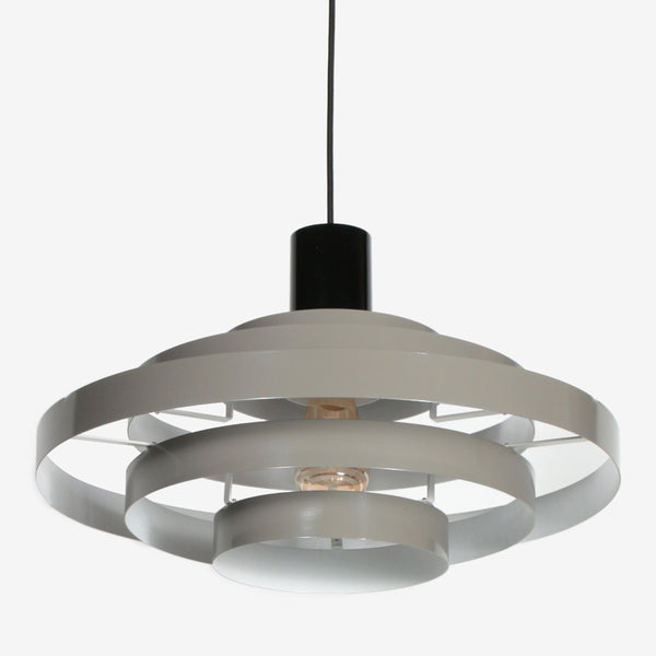 Grijze Hanglamp Halo Cirque 4217GR – Uniek Lichtspel met Elegante Metalen Ringen