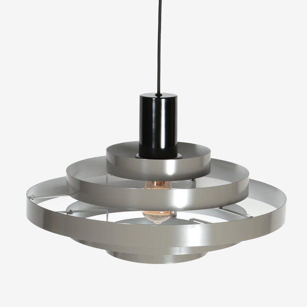 Grijze Hanglamp Halo Cirque 4217GR – Uniek Lichtspel met Elegante Metalen Ringen