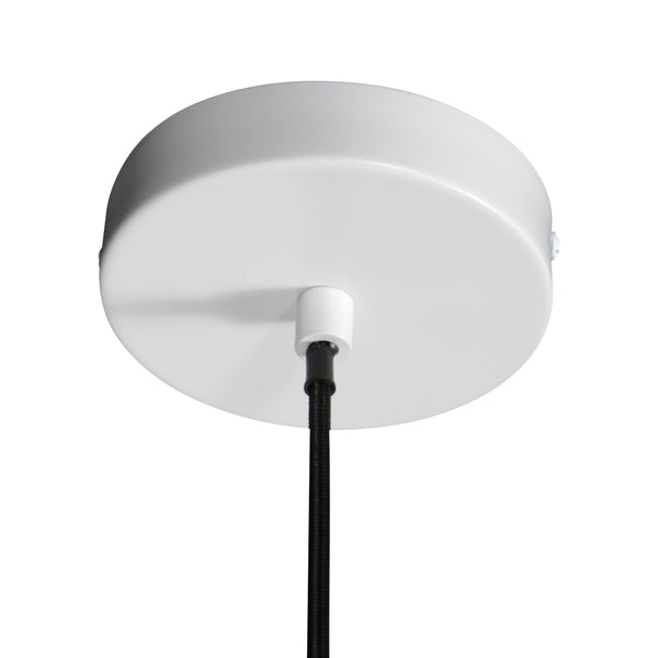 Witte Hanglamp Halo Cirque 4217W – Elegant Lichtspel met Stijlvolle Metalen Ringen