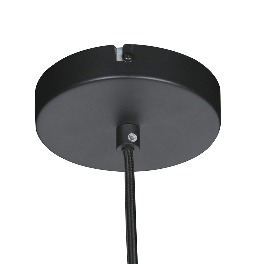Zwarte Hanglamp Halo Cirque 4217ZW – Uniek Lichtspel met Elegante Metalen Ringen