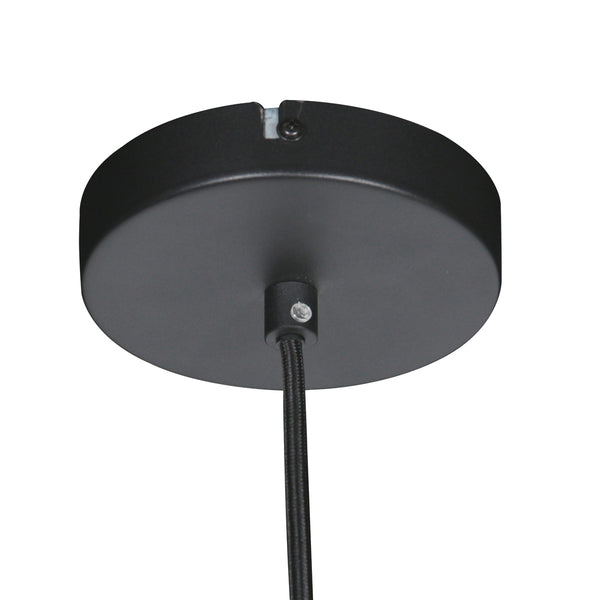 Zwarte Hanglamp Halo Cirque 4217ZW – Uniek Lichtspel met Elegante Metalen Ringen