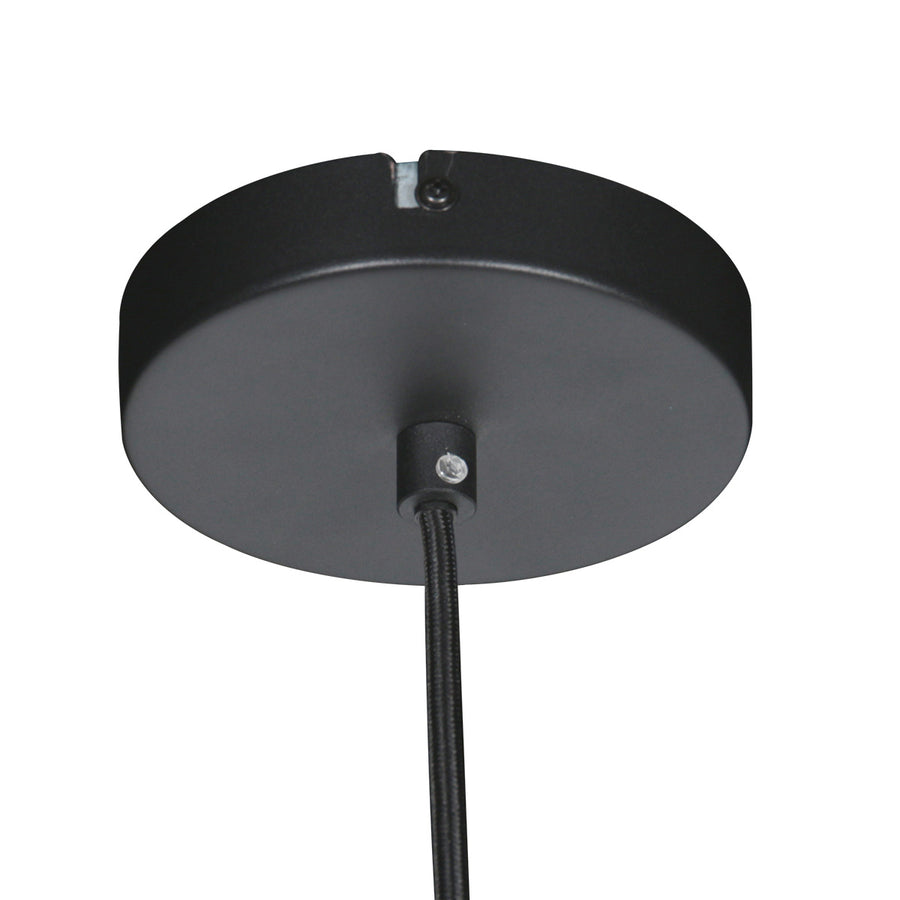 Zwarte Hanglamp Halo Cirque 4217ZW – Uniek Lichtspel met Elegante Metalen Ringen