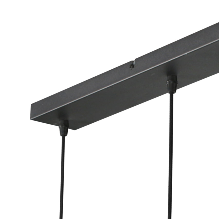 Haloswap 4221zw – zwarte langwerpige hanglamp met eindeloze creatieve mogelijkheden