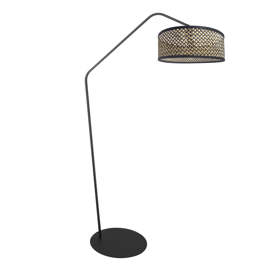 Zwarte vloerlamp zig-zag 4238zw – uniek design en functioneel gebruik
