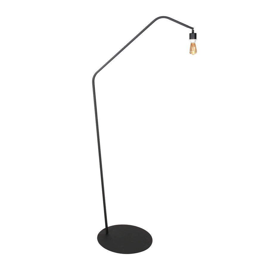 Zwarte vloerlamp zig-zag 4239zw – uniek design en functioneel gebr