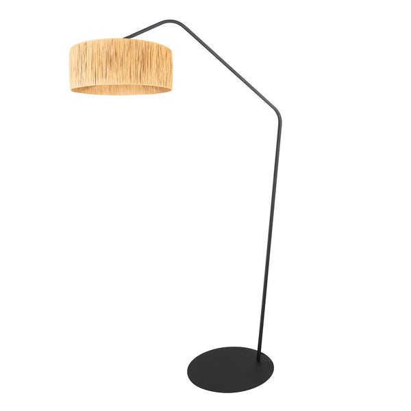 Zwarte vloerlamp zig-zag 4239zw – uniek design en functioneel gebr