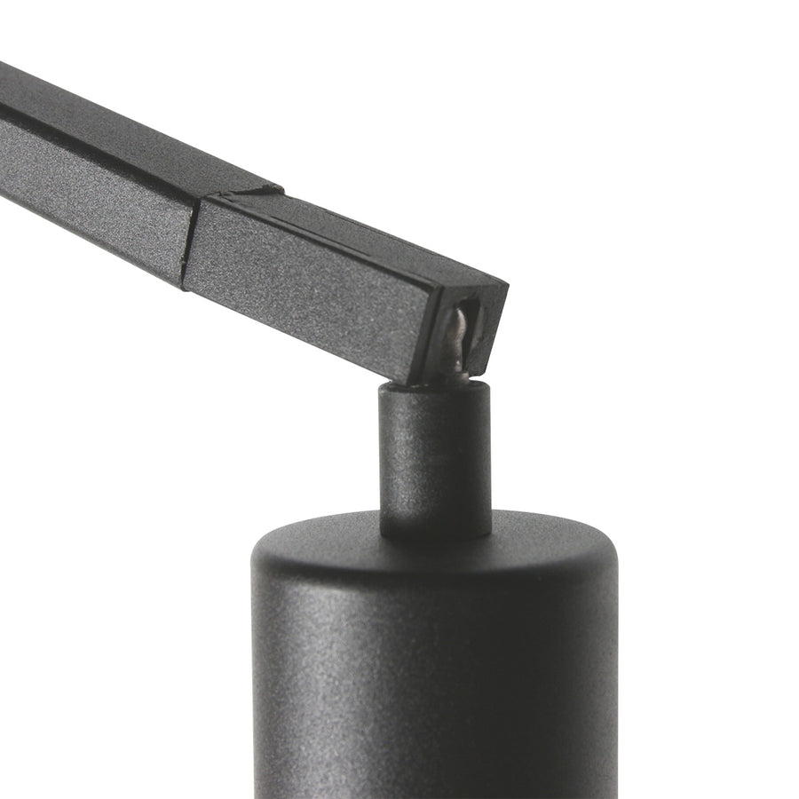 Zwarte vloerlamp zig-zag 4248zw met blauw velours kap – uniek design en functioneel gebruik