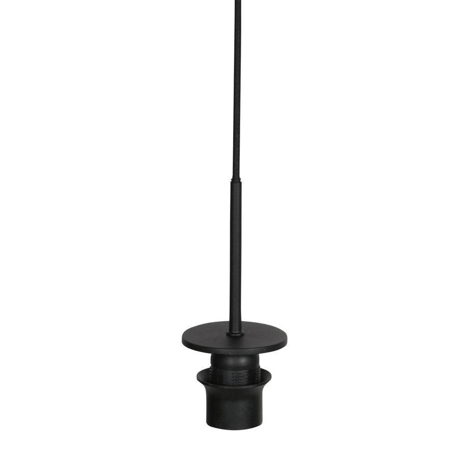 Hanglamp silura 4283zw – 5-lichts vide met ronde plafondplaat