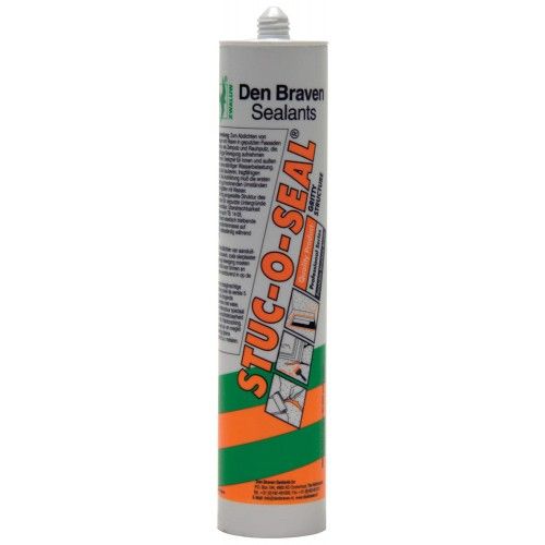 Zw Stuc-o-seal 310ml Wit