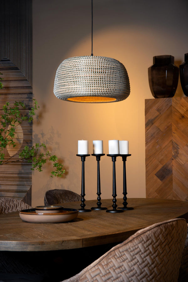 Lucide MADUKA hanglamp E27, bruin