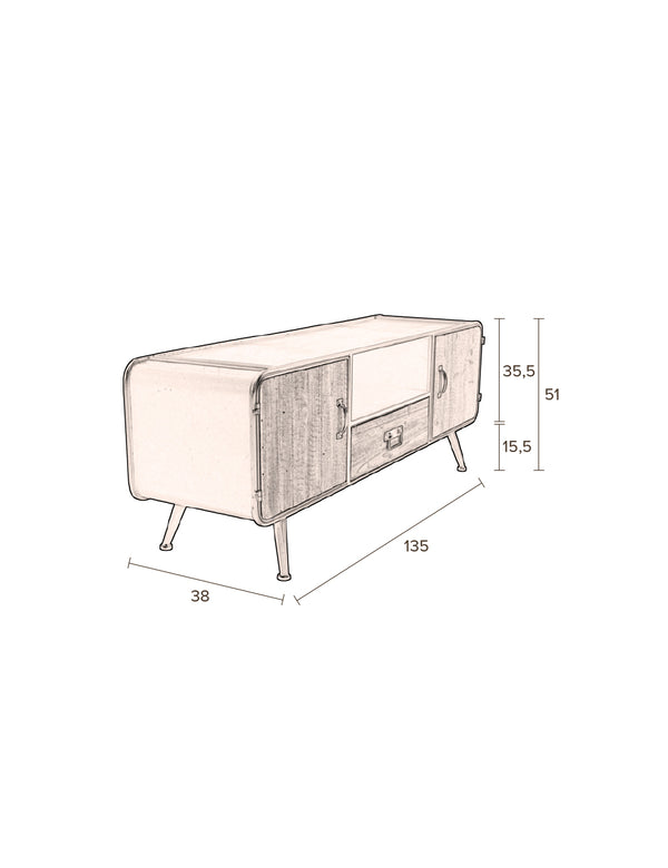 Dressoir Laag Gin