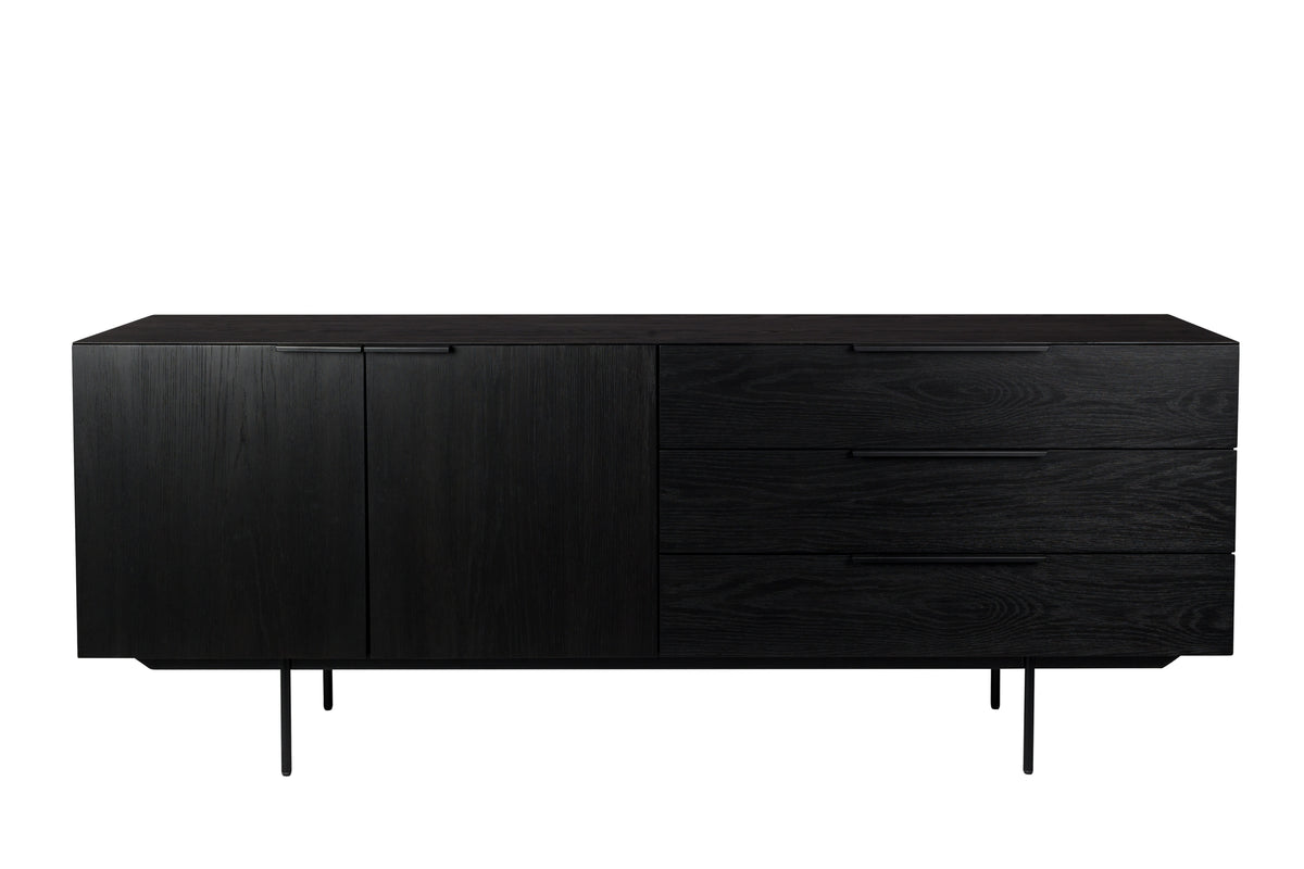 Dressoir Travis Zwart Eiken