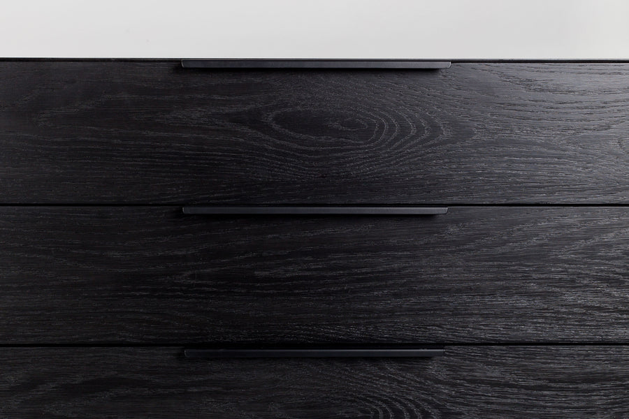 Dressoir Travis Zwart Eiken