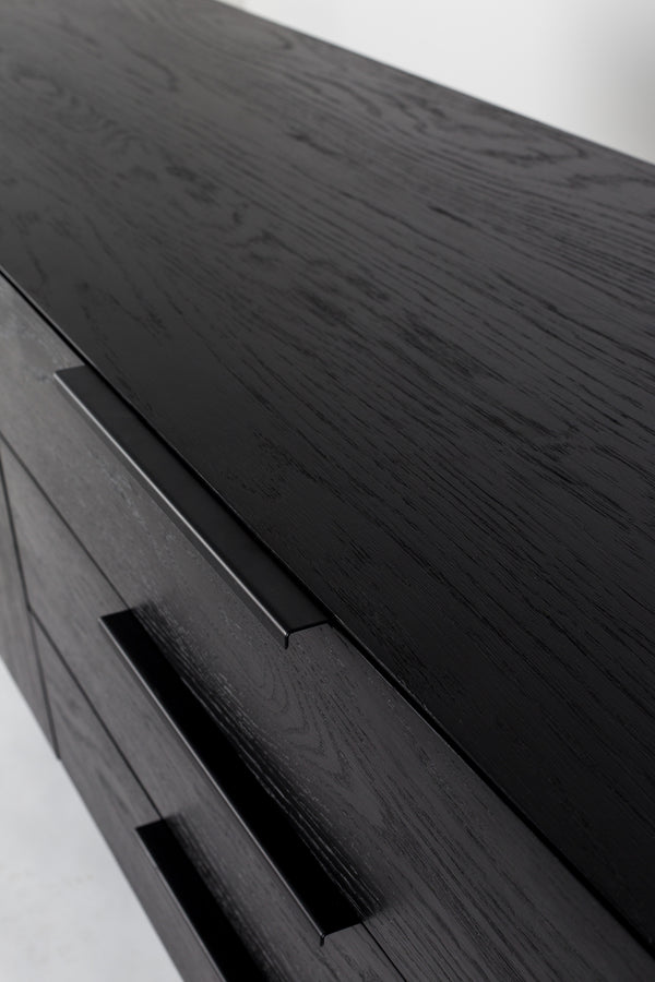 Dressoir Travis Zwart Eiken