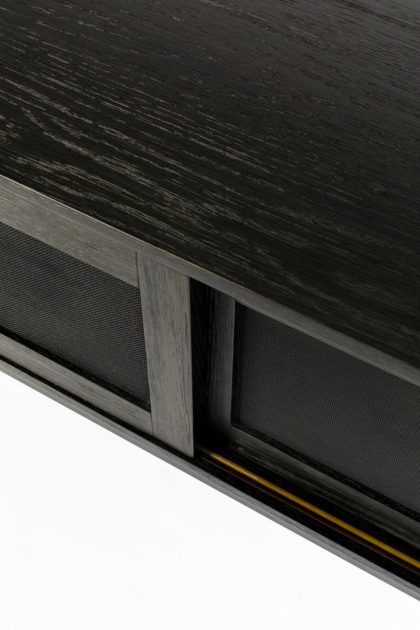 Hardy dressoir eikenhout zwart