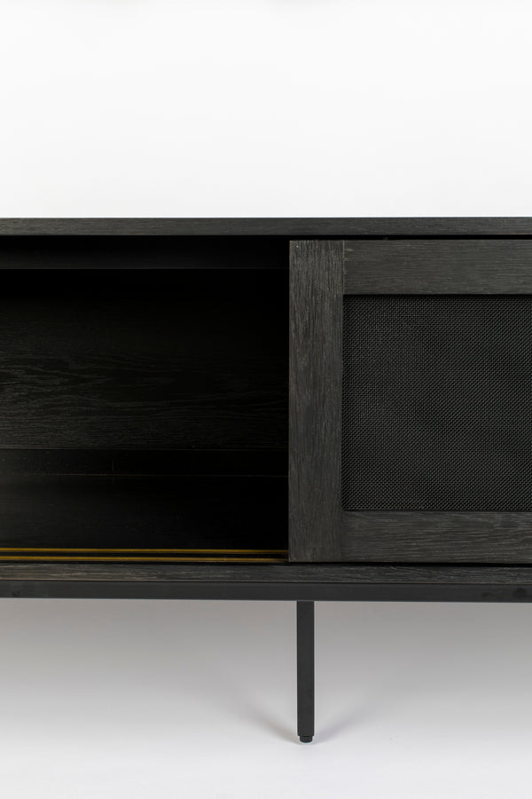 Hardy dressoir eikenhout zwart
