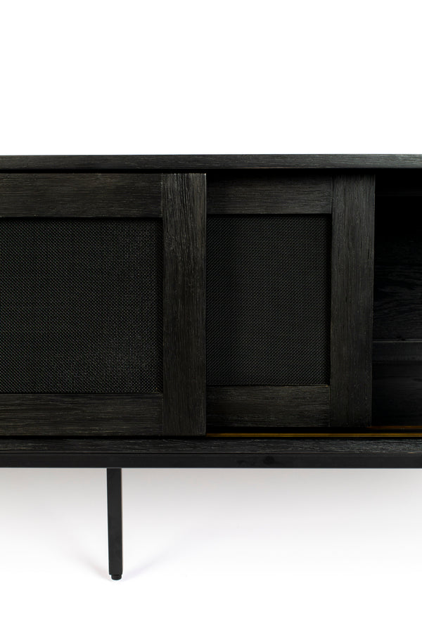 Hardy dressoir eikenhout zwart