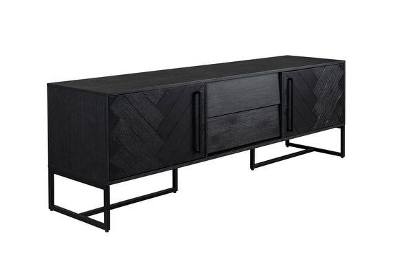 Dressoir Klasse Laag Zwart