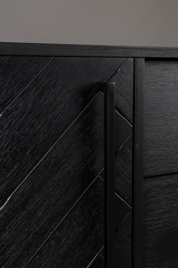 Dressoir Klasse Laag Zwart