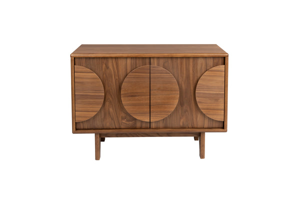 Dressoir Groove 2 Deuren Notenhout