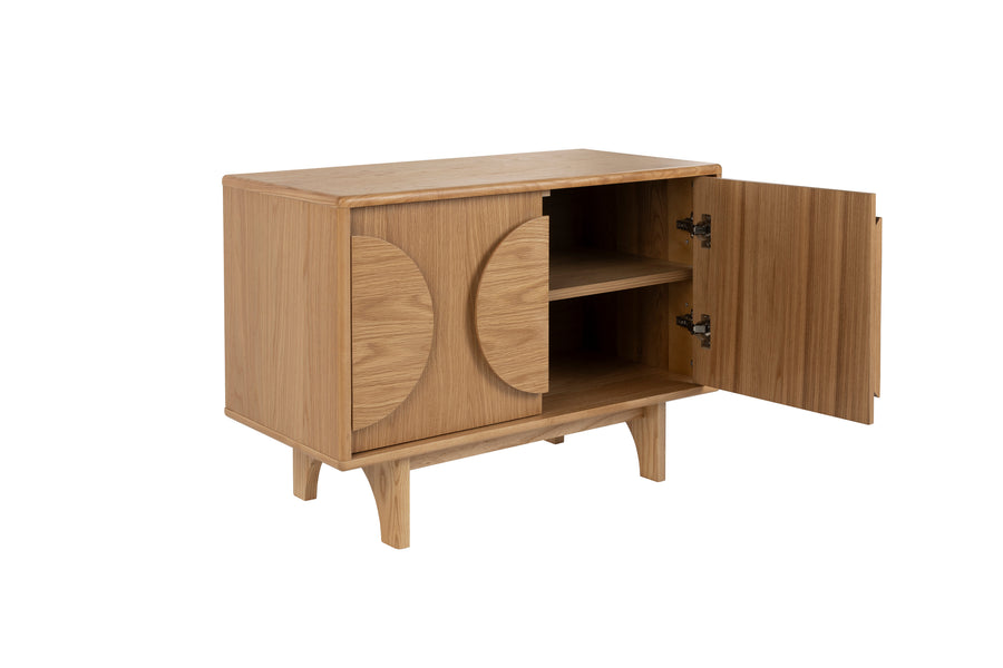 Dressoir Groove 2 Deuren Naturel Eiken