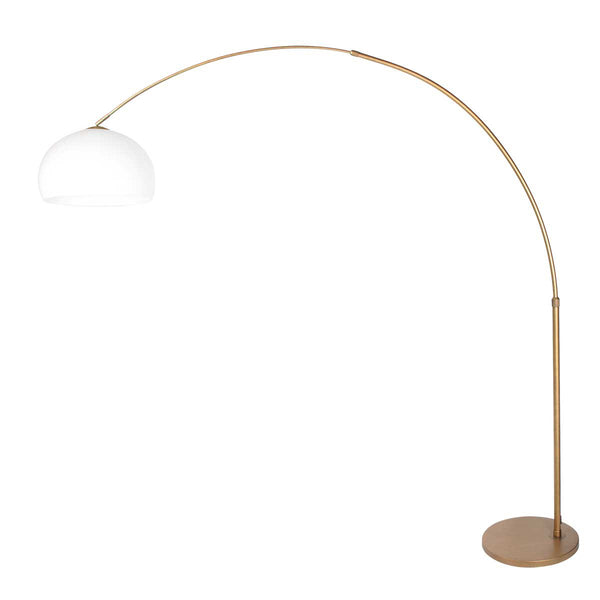 Bronskleurige Booglamp Sparkled Light 4301BR – Sfeervolle Verlichting met Moderne Kunststof Bol