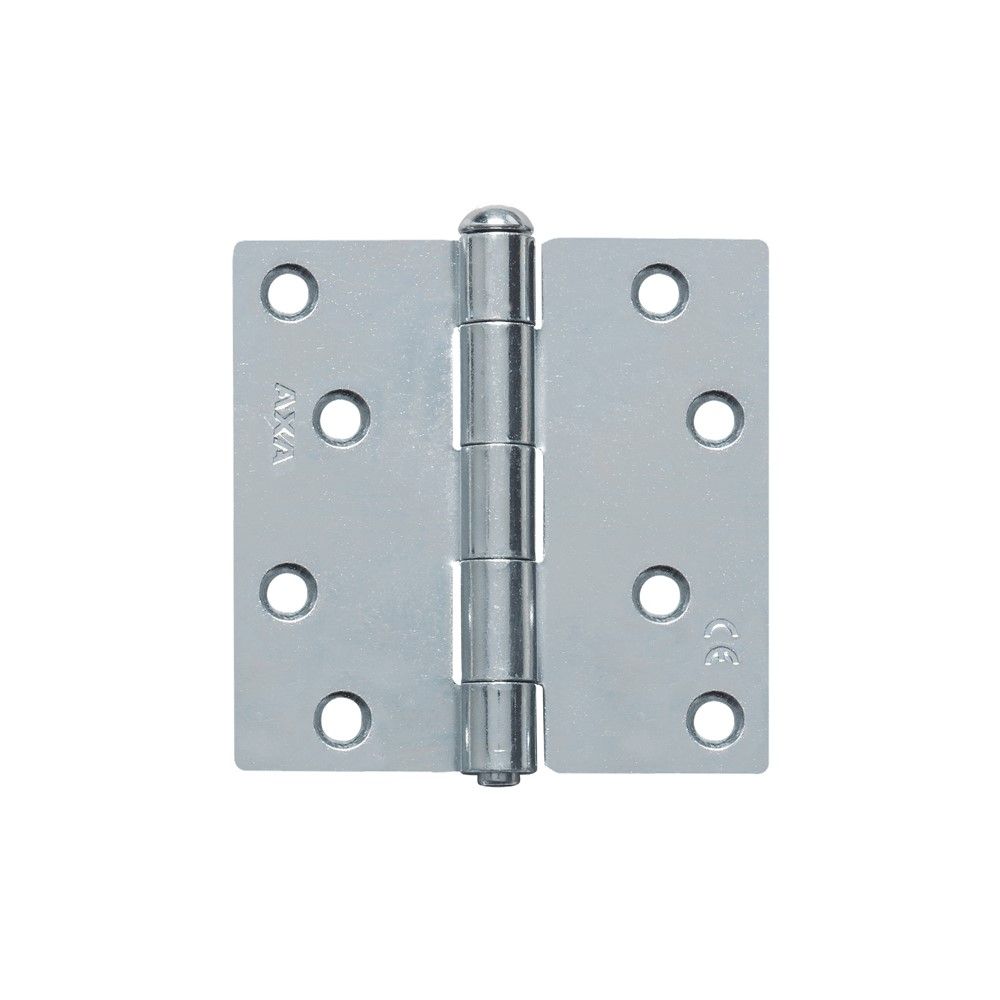 Ongelagerd scharnier/89x89x2.4/rechthoek/staal Topcoat