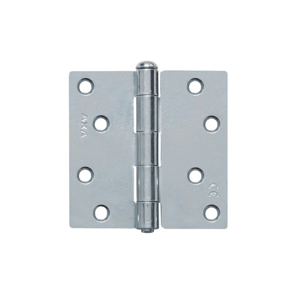 Ongelagerd scharnier/89x89x2.4/rechthoek/staal Topcoat