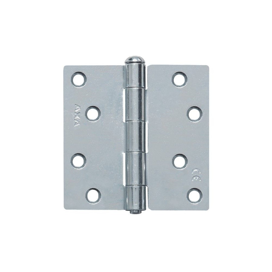 Ongelagerd scharnier/89x89x2.4/rechthoek/staal Topcoat