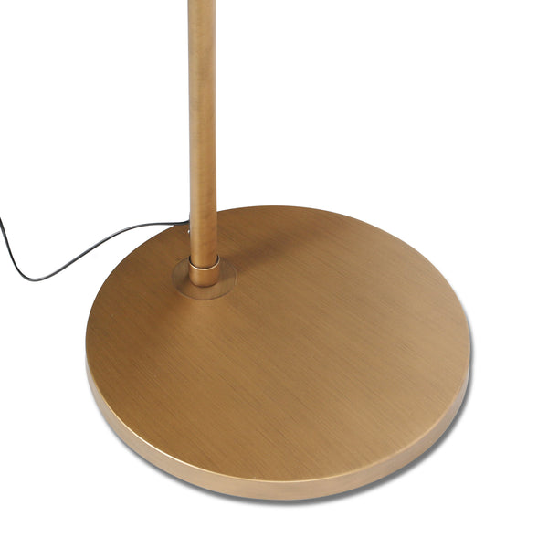 Bronskleurige Booglamp Sparkled Light 4310BR – Stijlvolle Verlichting met Bamboe Kap