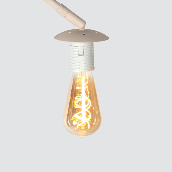 Creme kleurige Booglamp Sparkled Light 4318CR – De Trendkleur van 2025