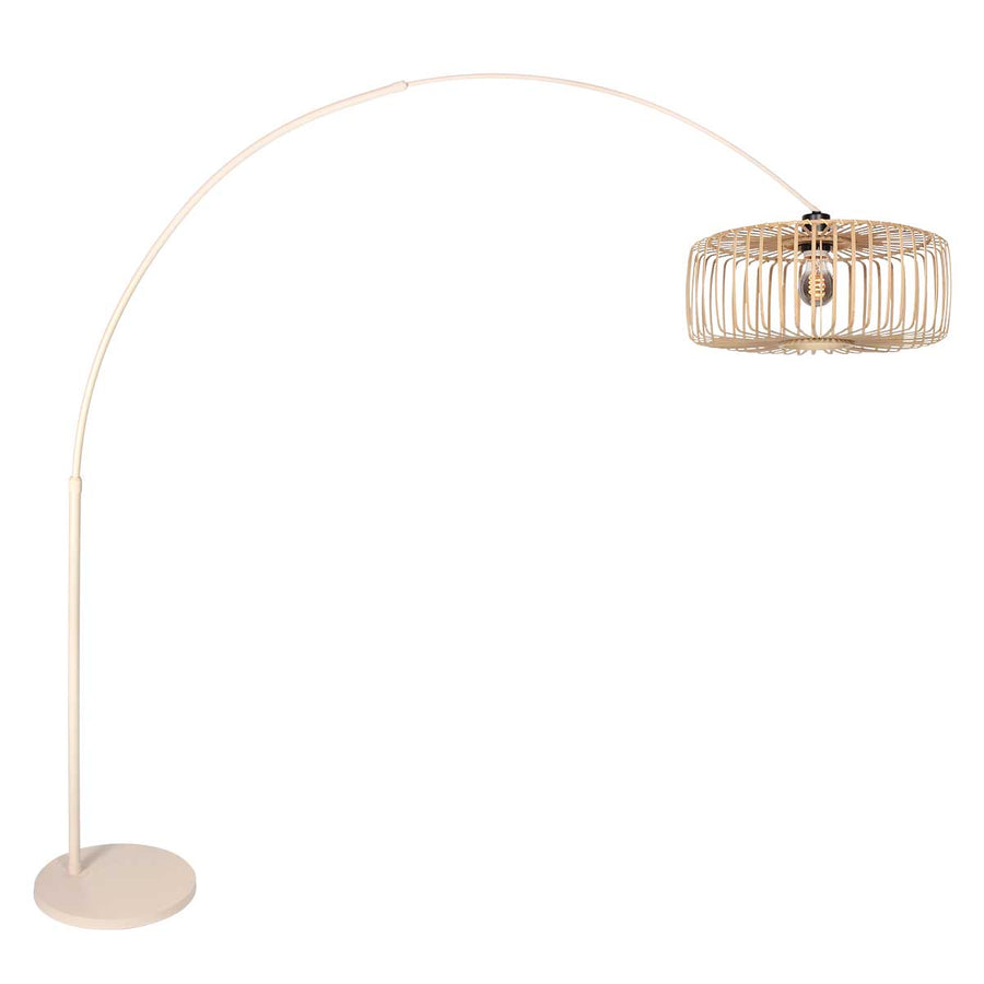 Creme kleurige booglamp breeza-beache 4320cr – de trendkleur van 2026