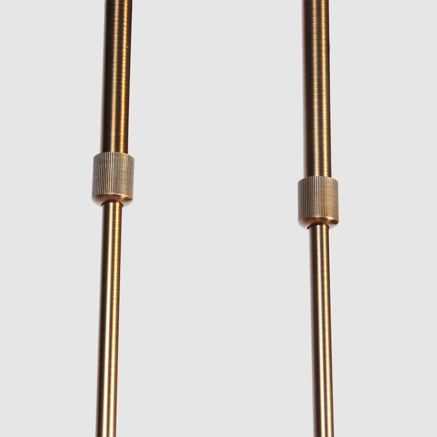 Anthea 4325BR – klassieke hanglamp met amberkleurig glas