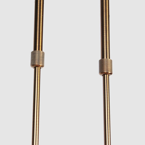 Anthea 4326BR – klassieke hanglamp met drie amberkleurige glazen