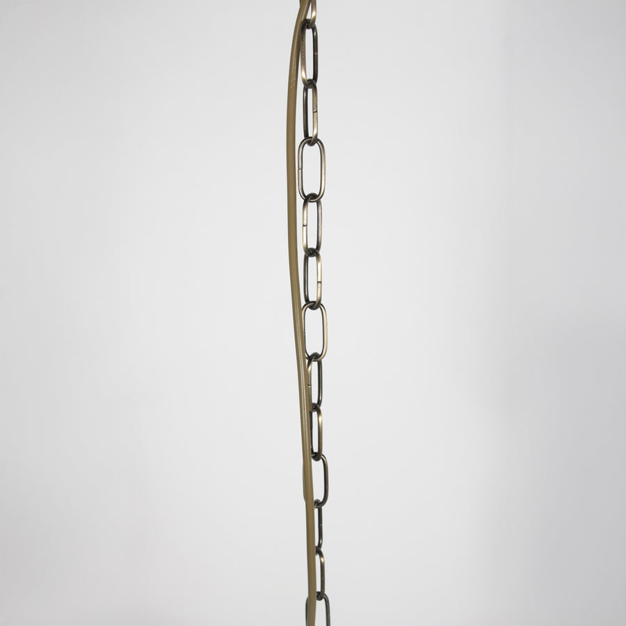 Anthea 4327BR – klassieke hanglamp met marmerlook glas